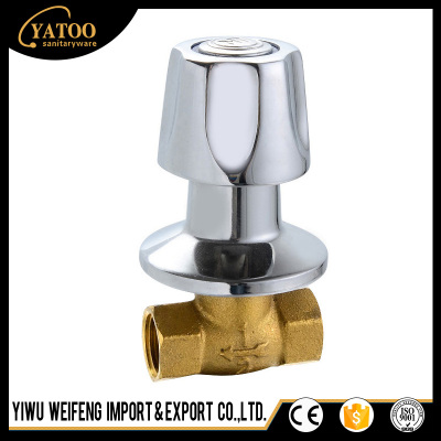 Manufacturer of brass manual manual thread one-way check valve two check valve