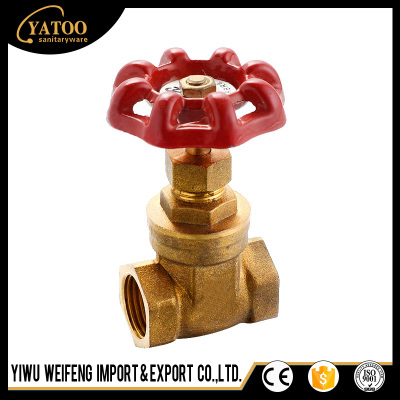 Manufacturer of brass manual manual thread one-way two way gate valve