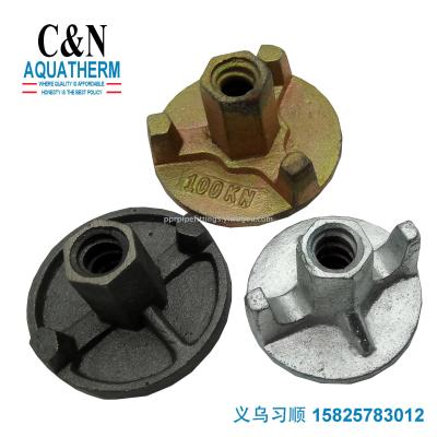 Disc nut water stop nut clamp nut for building