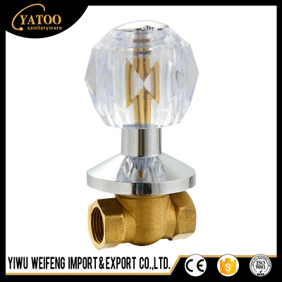 Manufacturer of brass manual manual thread one-way check valve two check valve