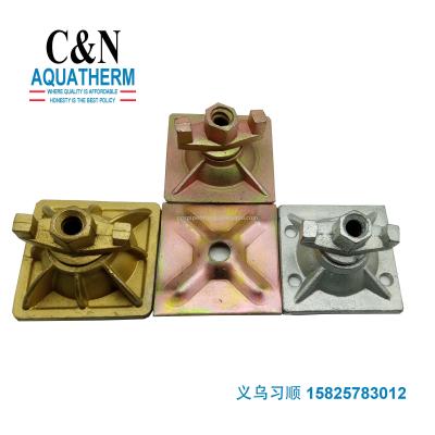 Through a fastening nut square nut scaffolding accessories