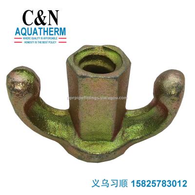 Disc nuts for construction of galvanized disc nuts