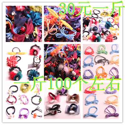 Hair rope 1 yuan 2 yuan store Yiwu small jewelry wholesale stall selling supplies