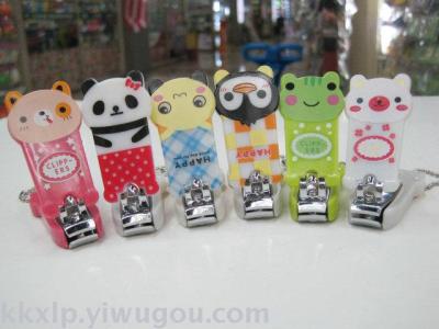 Factory direct selling Cartoon Bear nail clipper Mini panda nail clipper fashion small bear nail clipper