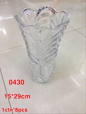 Glass Crystal White 30 Crystal Vase Lucky Bamboo Lily Rose