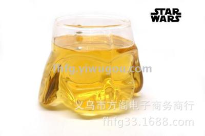 Star Wars glass 3D handle glass darth vader handle glass