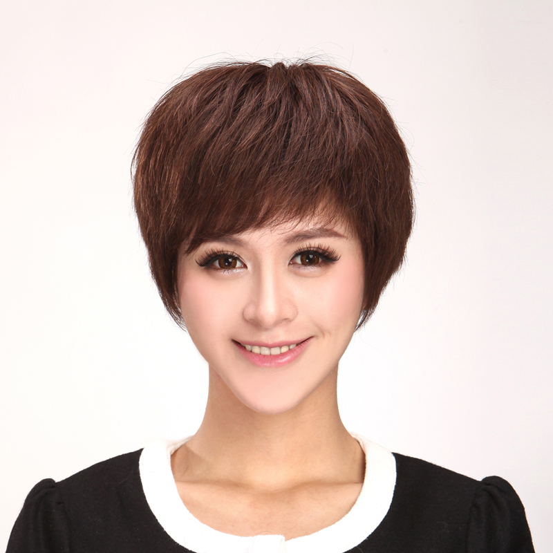 时尚短直发 长直发 颜色款式多样 厂家直销