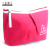Pleated pure color makeup bag beauty shop gift package can customize LOGO manufacturers.
