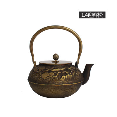 Cast iron teapot health care teapot tea custom gift gift iron pot