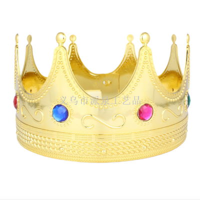 Birthday crown sponge plastic crown jewelry hair headdress crown diamond celebration