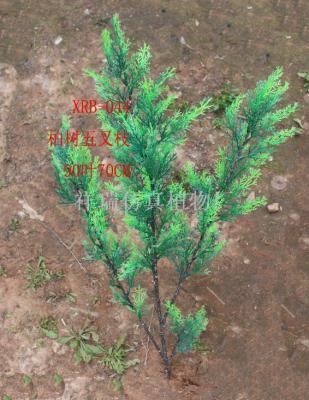 The Asian plant white cedar cypress cypress Leaves Green Park Engineering decoration wholesale