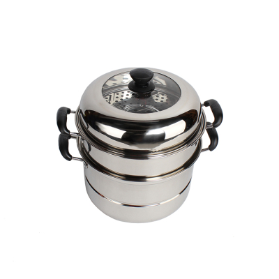 Stainless steel three-layer steamer thick multi-layer multi-storey soup pot multi-functional soup pot