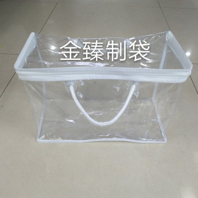 Manufacturer direct selling PVC non-woven bag PE bag button bag zipper bag shopping bag