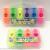 Mini Fluorescent Pen Kinds of Smiling Face Expression Small Fluorescent Pen