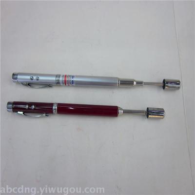 Multifunctional laser pointer pen telescopic pointer pen factory direct advertising