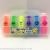 Mini Fluorescent Pen Kinds of Smiling Face Expression Small Fluorescent Pen