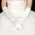 Wedding Dress Satin Gloves Long Bridal Elastic Stage Gloves for Performance
