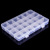 24 grid storage box household products transparent plastic box break not bad accessories open box
