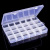 24 grid storage box household products transparent plastic box break not bad accessories open box