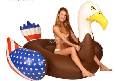 Large new US Eagle inflatable mounts flaming flames Europe and the United States explosive