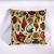 2017 new oil painting bottom bio-cotton linen pillow printing linen pillow case