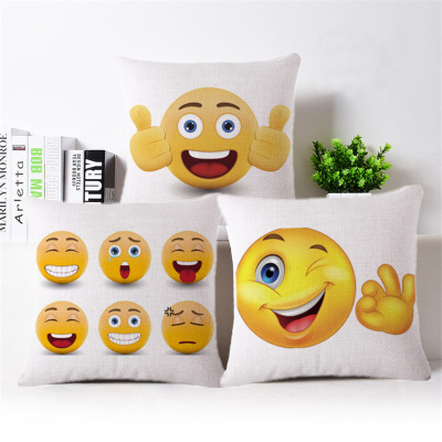 QQ expression series pillow personality cushion car pillow cushion manufacturer direct sale pillow