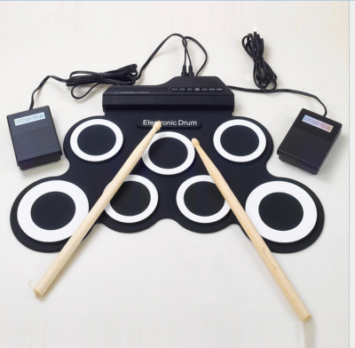 Handmade USB Cartridge Portable Shelf Drum Folding Silicone Drum Drum G3002