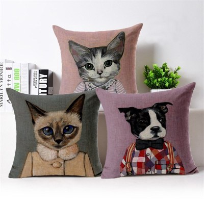Factory direct selling chair cartoon cat star pillow creative office car seat cushion