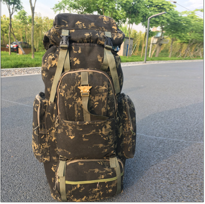 Outdoor mountaineering bag men and women large capacity backpack backpack baggage travel bag walks camouflage backpack