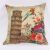 A manufacturer of direct sale of cotton and linen fashion flower and bird pillow cushion pillow cases wholesale