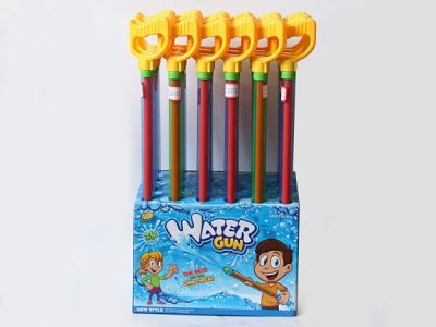 Children's toys wholesale water gun series play sand play water 55CM hand pull water pumping show box