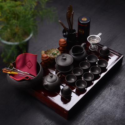 Yixing teapot tea sets Kung Fu ceramic package set tea set teapot gift package wholesale