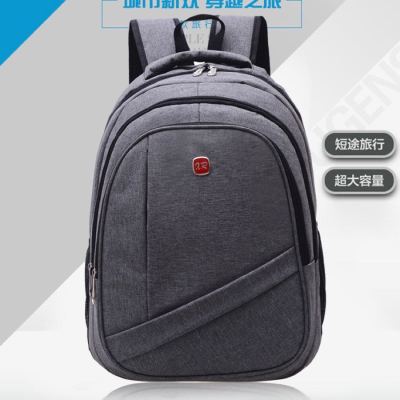 New style canvas simple waterproof computer men and women sweater lovers backpack style