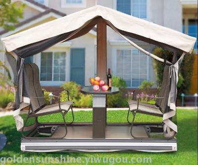 Tented outdoor swing swing garden rocking chair terraces of Rome Shaker chair lift outdoor swing