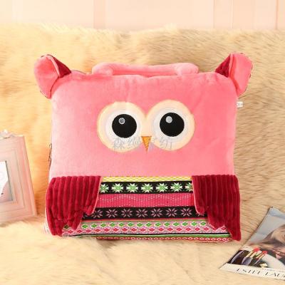 Summer Hot Selling Owl Series Pillow Blanket Car Air Conditioner Quilt Children's Plush Toys