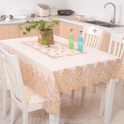 2017 new PVC tablecloth, gilt tablecloth modern style tablecloth wholesale.