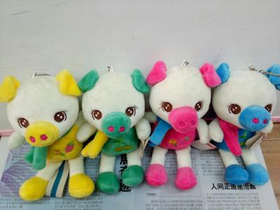 Scarves pig pendant scraper dolls plush key pendant package pendant wedding throwing