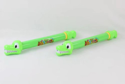 Children 's toys wholesale water gun series play sand play water cartoon animal crocodile water pumping OPP