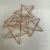 Metal Wire Accessories Five-Pointed Star Lighting Accessories Handmade Wire Five-Pointed Star