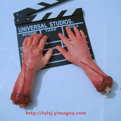 Video props broken hand stump body rubber fake ghost festivals Halloween grievances broken hand