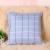 Geometric Pattern Small Square Plaid Striped Brushed Air Conditioner Quilt Chemical Fiber Pillow Blanket Customization