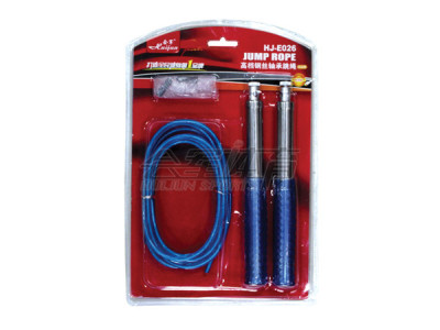 HJ-E026 high-grade steel wire rope skipping rope
