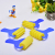 Sponge children doodle DIY early education art painting material tool 4PCS large plastic handle rolling brush