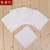 Korean Pure Color Baby Handkerchief White  Double Layer Yarn DIY Child Handkerchief  Customizable