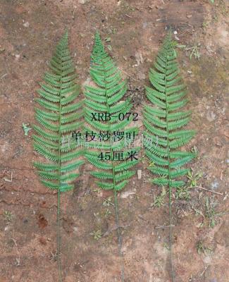 Simulation of plant ferns Fake Leaves Single Alsophila Leaf Floor Bonsai Alsophila