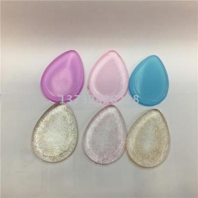 Pure silica gel puff various shapes can add toner