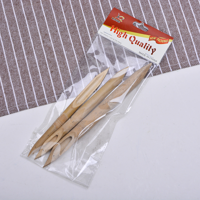 DIY clay modeling tools for ceramic products with 3PCS bamboo pens