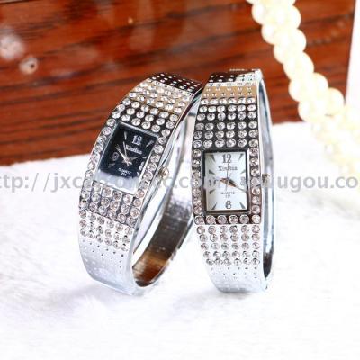 New trendy fashion diamond ladies full diamond bracelet watch ladies fashion watch gift table