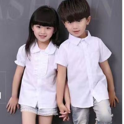 Sweet red trade red mud rabbit children's clothing students installed white short-sleeved men and women shirt