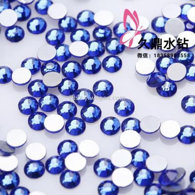 SS12 Dark Blue Bottoming Drill Glass Rhinestone Manicure Jewelry Wholesale